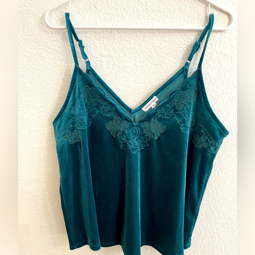 Gorgeous Boho Velvet Tank Top
